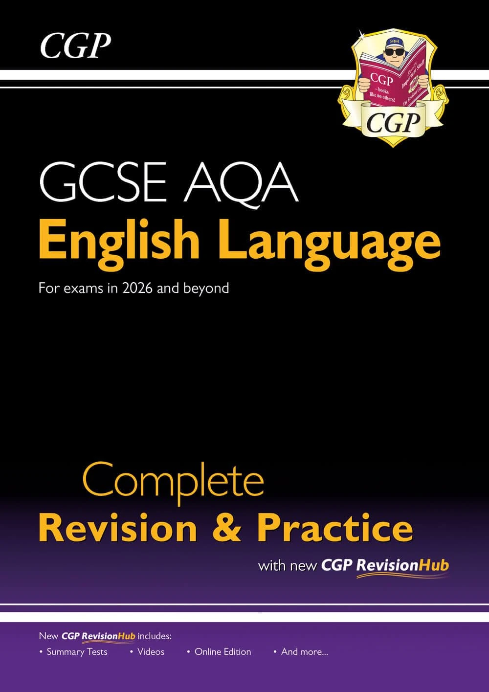 New GCSE English Language AQA Complete Revision & Practice with CGP RevisionHub: for exams from 2026