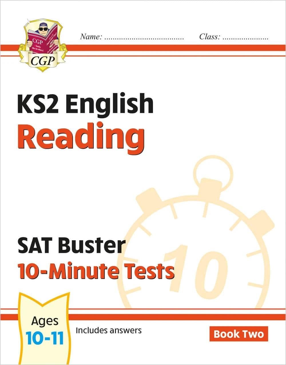 KS2 English SAT Buster 10-Minute Tests: Reading - Book 2 (for the 2026 tests) (CGP SATS Quick Tests)