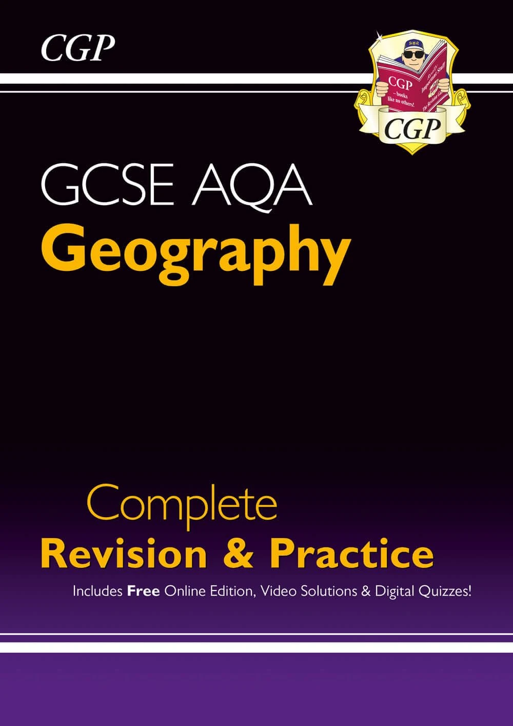 GCSE Geography AQA Complete Revision & Practice includes Online Edition, Videos & Quizzes: for the 2026 and 2027 exams (CGP AQA GCSE Geography)