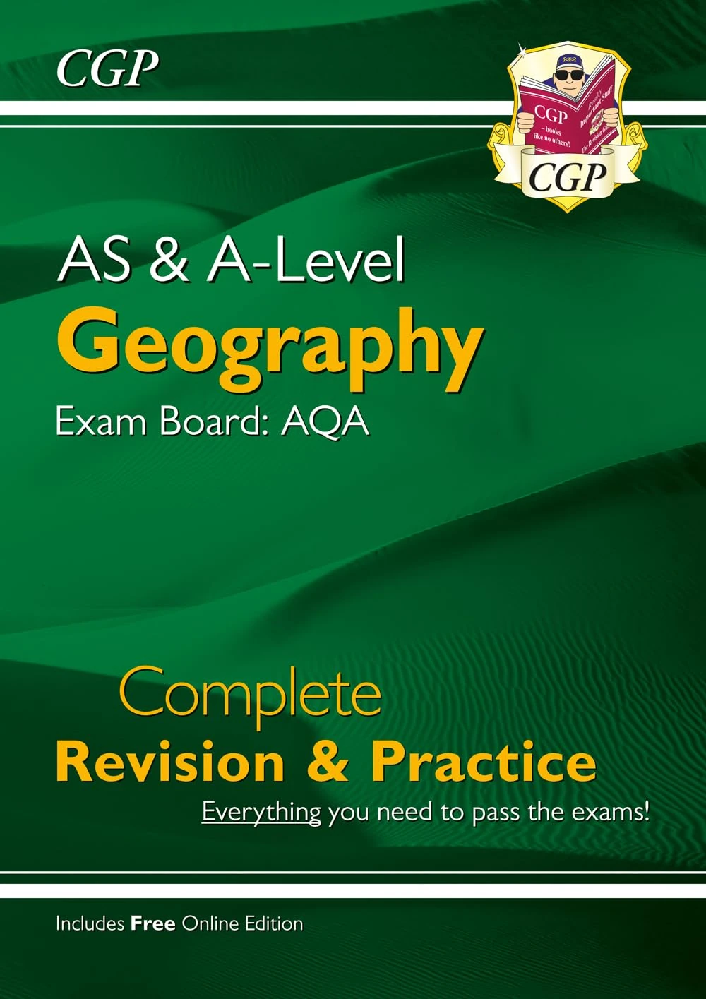 A-Level and AS Geography: AQA Complete Revision & Practice (with Online Edition): for the 2026 and 2027 exams (CGP A-Level Geography)