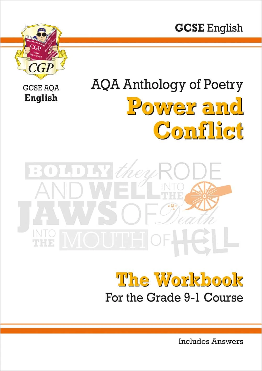 GCSE English Literature AQA Poetry Workbook: Power & Conflict Anthology (includes Answers): for the 2026 and 2027 exams (CGP AQA GCSE Poetry)