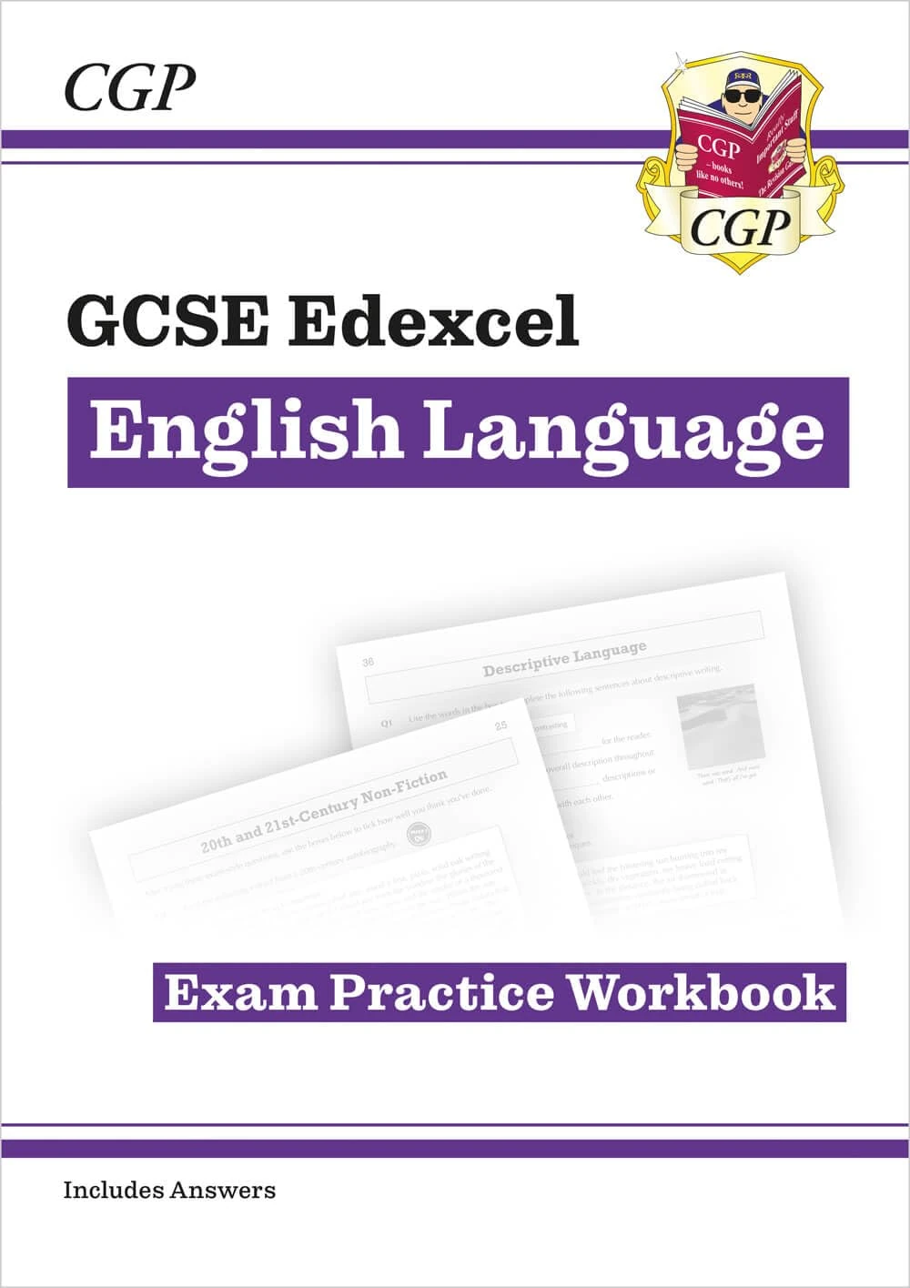 GCSE English Language Edexcel Exam Practice Workbook (includes Answers): for the 2026 and 2027 exams (CGP Edexcel GCSE English Language)