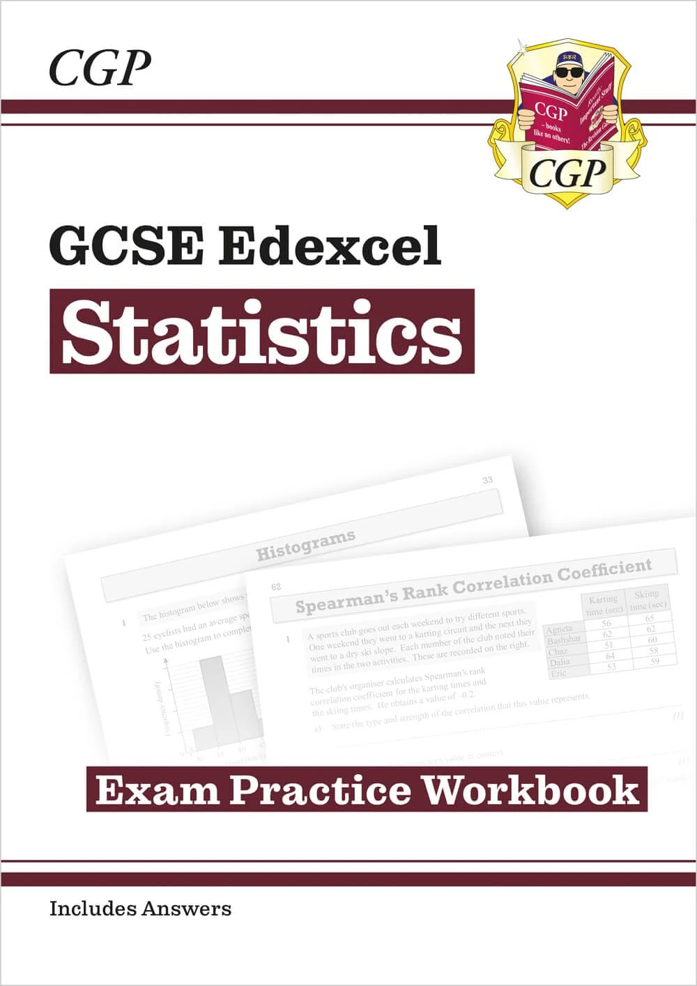 GCSE Statistics Edexcel Exam Practice Workbook (includes Answers) (CGP Edexcel GCSE Statistics)