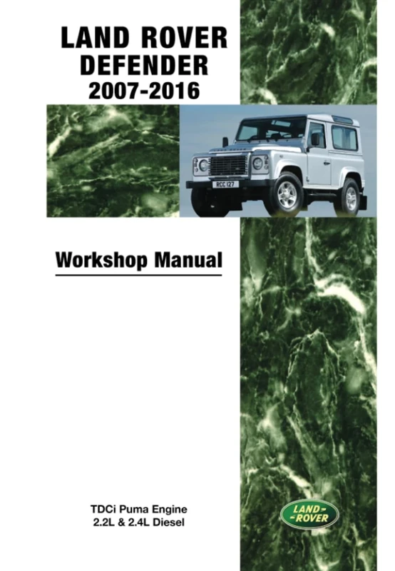Land Rover Defender 2007-2016 Workshop Manual