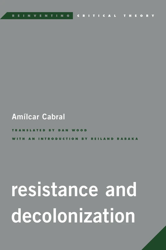 Resistance and Decolonization (Reinventing Critical Theory)