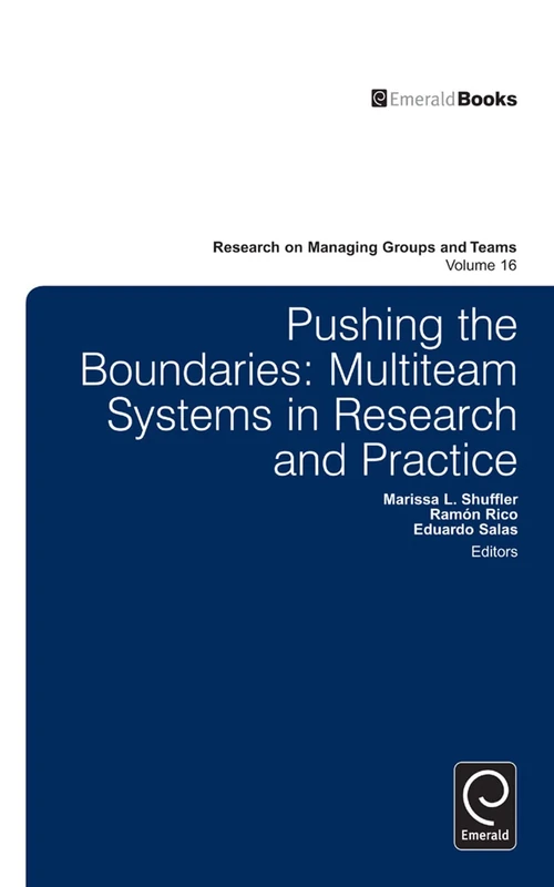 Pushing the Boundaries: Multiteam Systems in Research and Practice: 16 (Research on Managing Groups and Teams, 16)