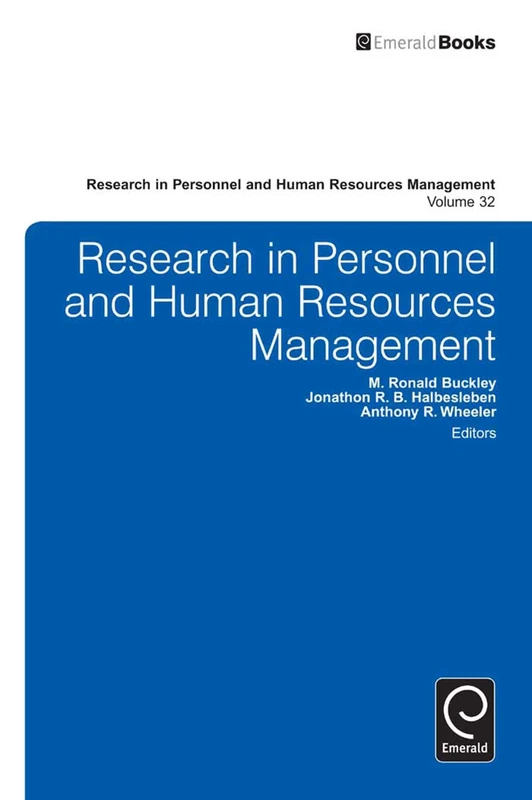 Research in Personnel and Human Resources Management: 32