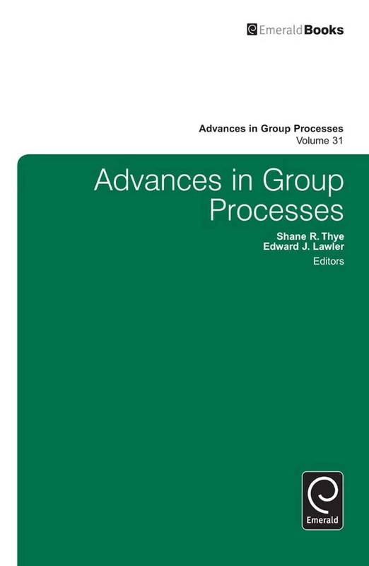 Advances in Group Processes: 31