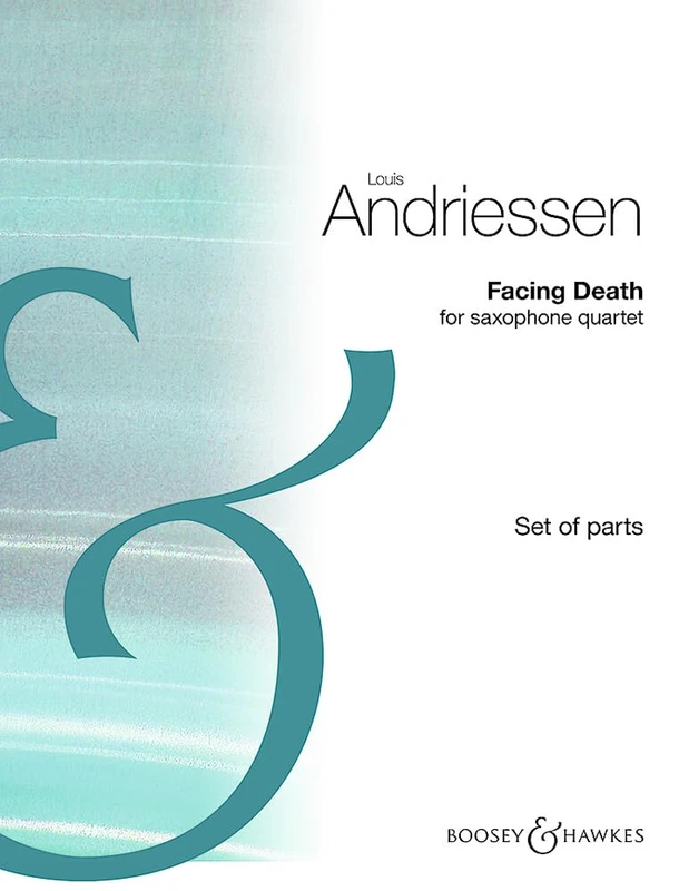 Facing Death: saxophone quartet. Jeu de parties.