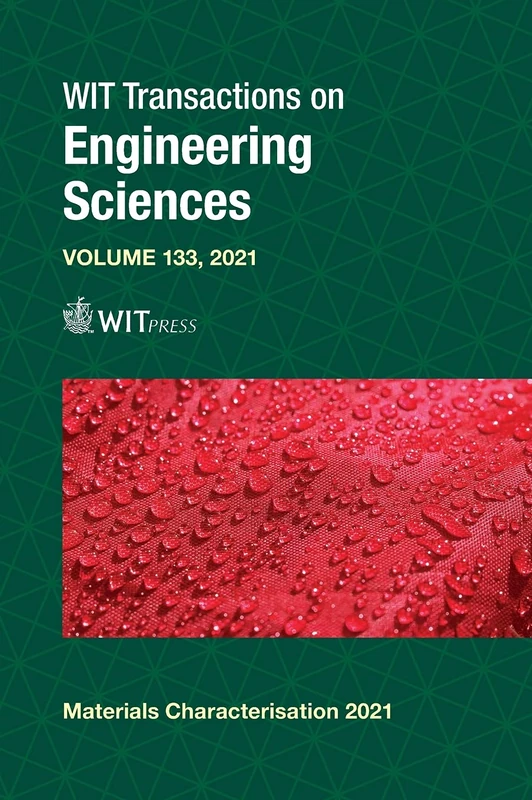 Materials and Contact Characterisation X: 133 (WIT Transactions on Engineering Sciences)