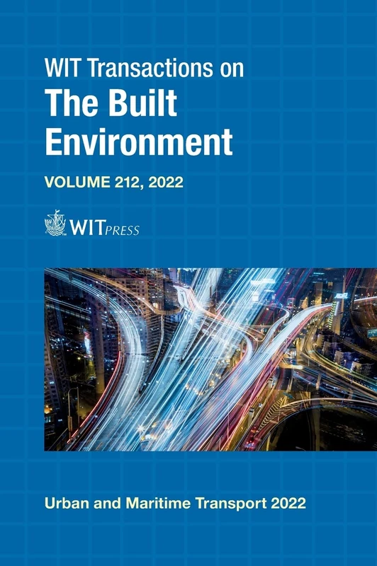 Urban and Maritime Transport XXVIII: 212 (WIT Transactions on The Built Environment)