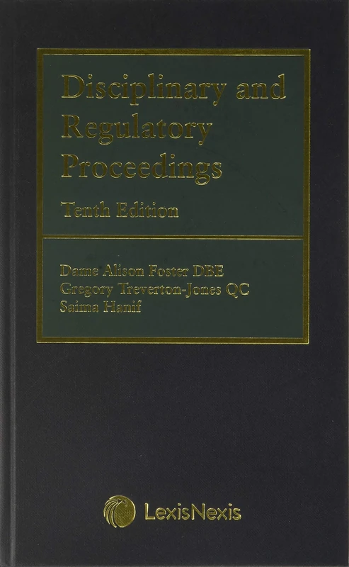 Disciplinary and Regulatory Proceedings