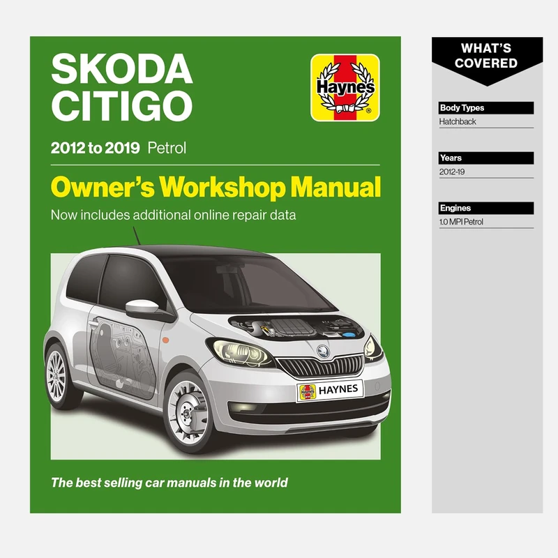 Skoda Citigo 2012 to 2019 Petrol: Owners Workshop Manual - Now includes additional online repair data - Image 1