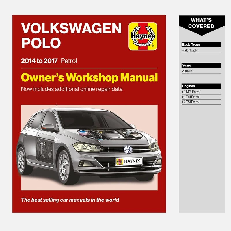 Volkswagen Polo 2014 to 2017 Petrol: Owners Workshop Manual - Now includes additional online repair data - Image 1