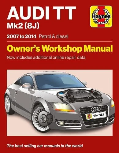 Haynes Audi TT Mk2 (8J) 2007-2014 Petrol & Diesel Repair Manual