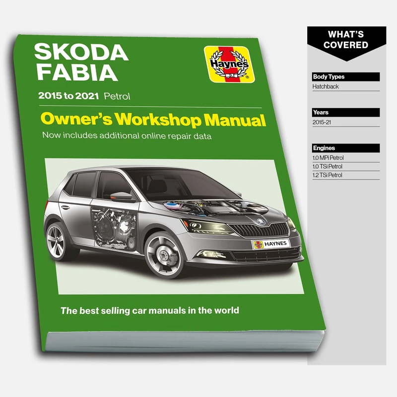 Skoda Fabia 2015 to 2021 Petrol: Owners Workshop Manual - Now includes additional online repair data - Image 1
