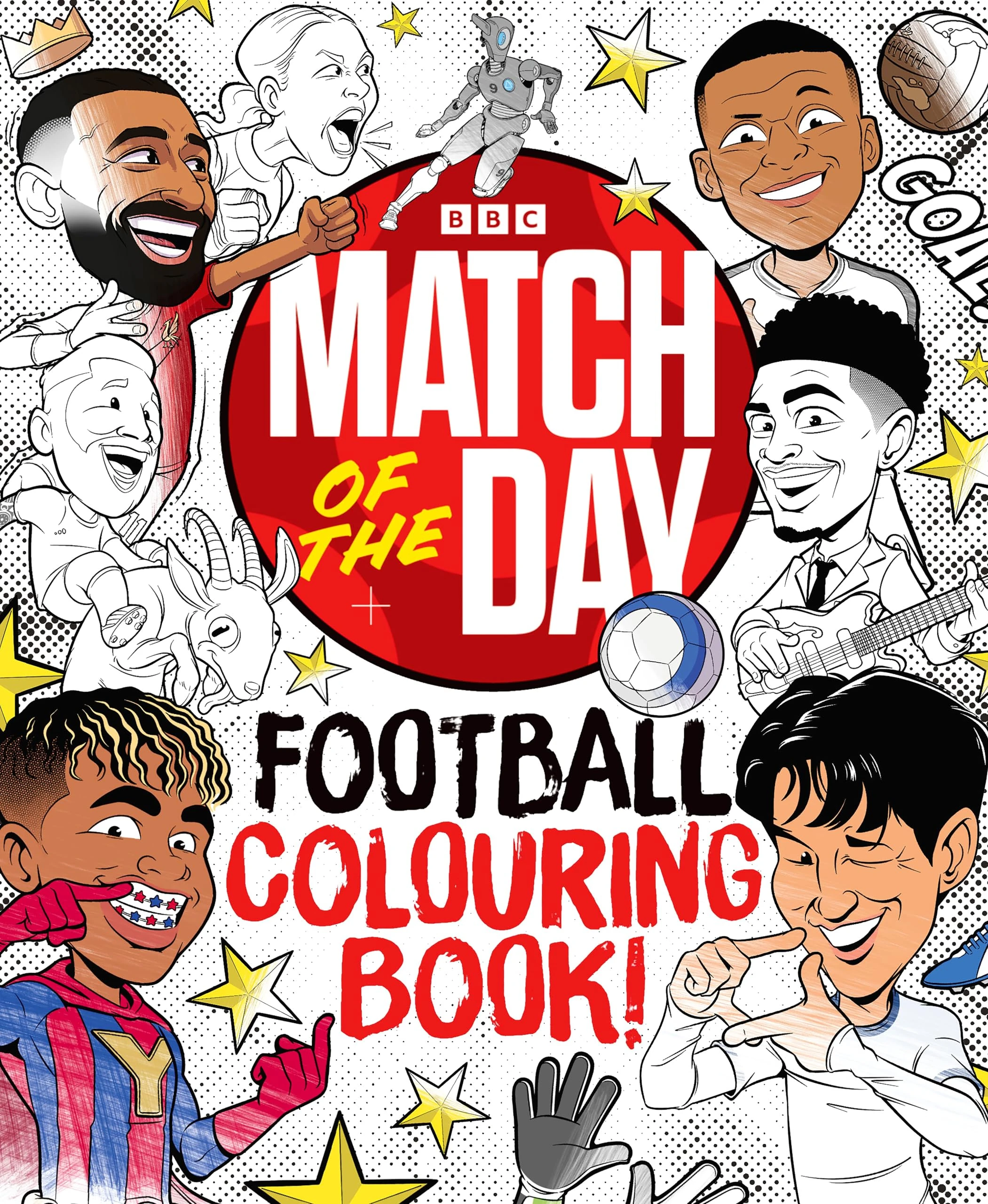 The Match of the Day Football Colouring Book: The Ultimate Family Football Colouring Book