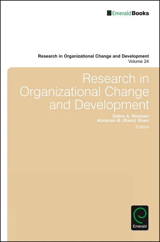 Research in Organizational Change and Development: 24
