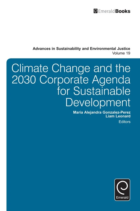 Climate Change and the 2030 Corporate Agenda for Sustainable Development: 19 (Advances in Sustainability and Environmental Justice, 19)