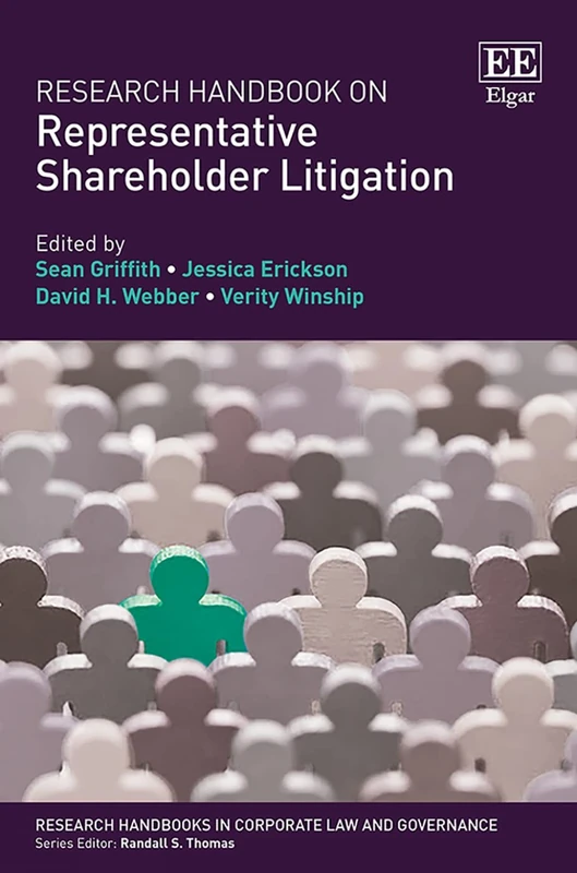 Research Handbook on Representative Shareholder Litigation (Research Handbooks in Corporate Law and Governance series)