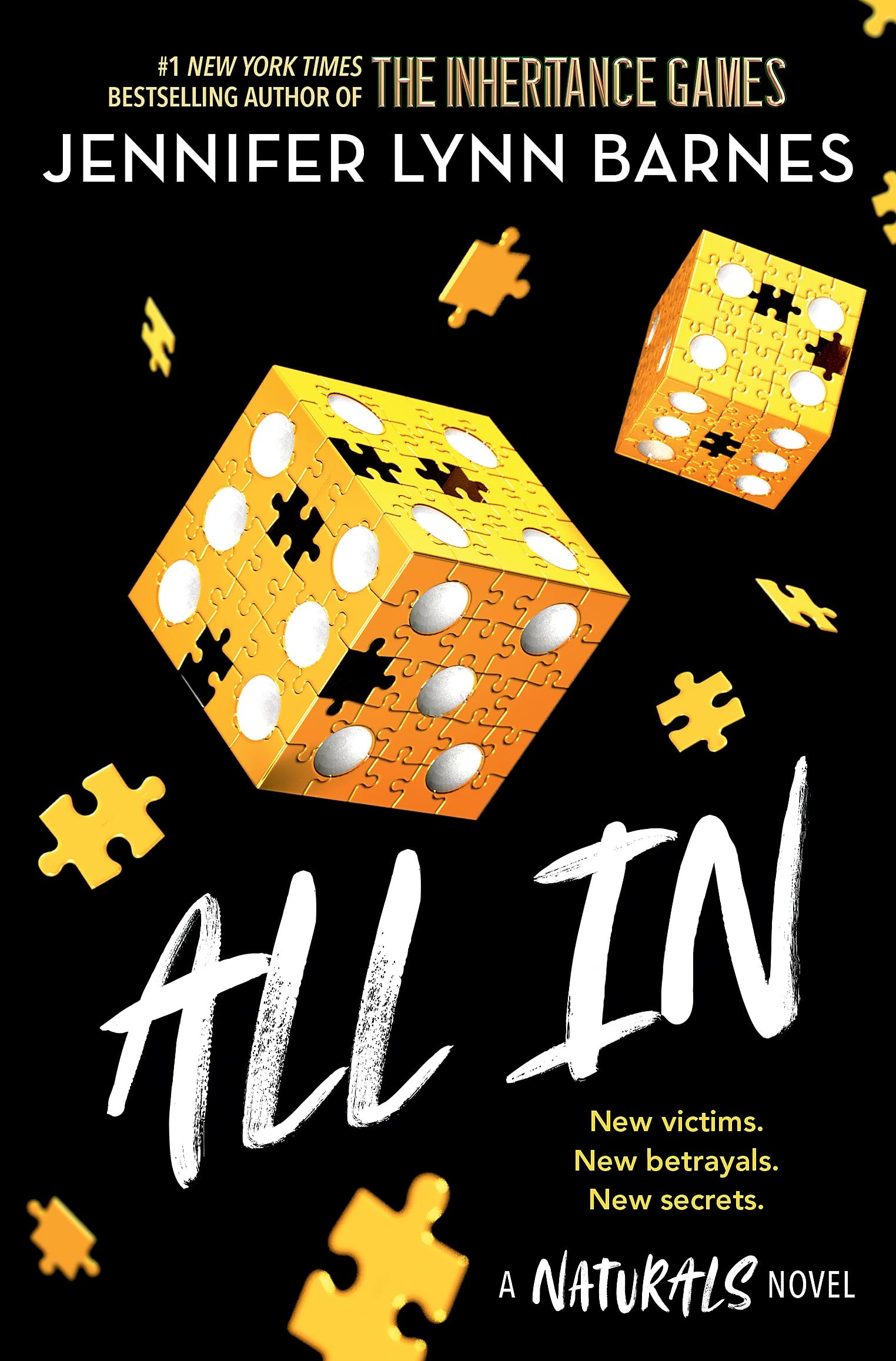 The Naturals: All In, Book 3: cold cases get hot in the unputdownable mystery series from the bestselling author of The Inheritance Games