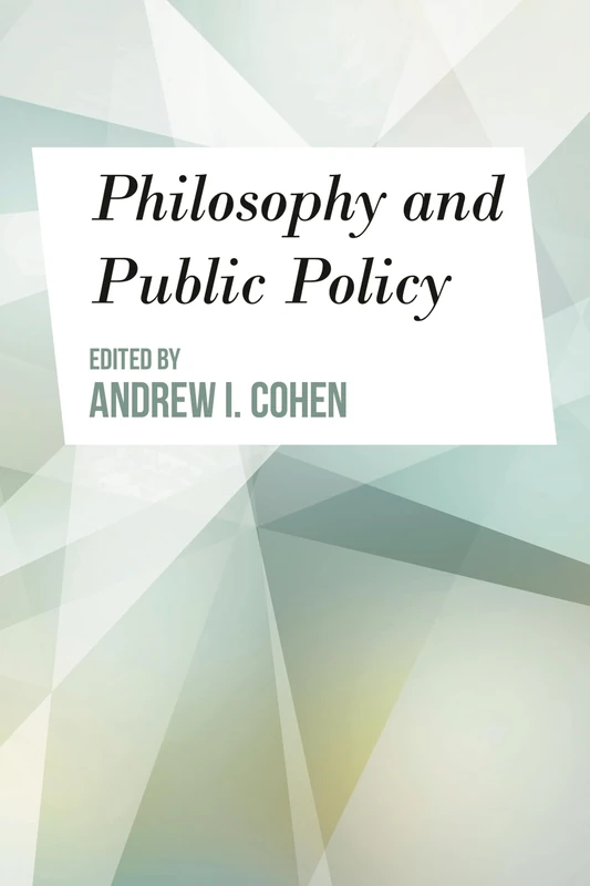Philosophy and Public Policy