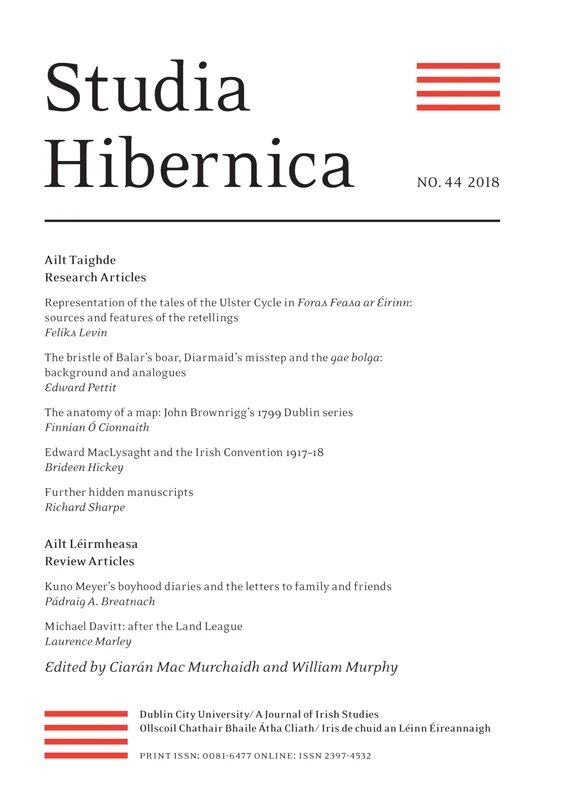 Studia Hibernica Vol. 44