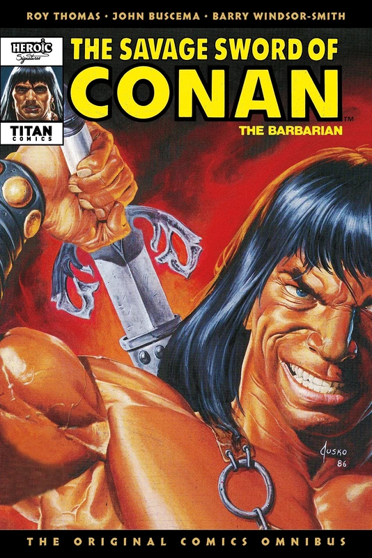 The Savage Sword Of Conan: The Original Comics Omnibus Vol.9 (Conan the Barbarian)