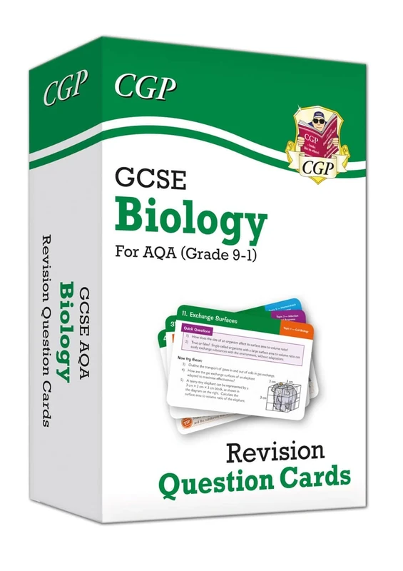 GCSE Biology AQA Revision Question Cards - Q&A cards for quick practice: for the 2026 and 2027 exams (CGP AQA GCSE Biology)