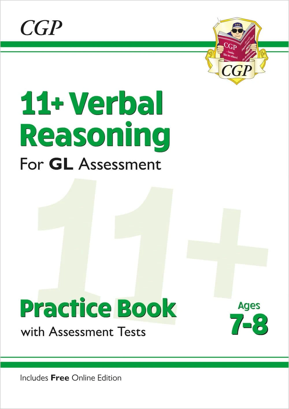 11+ GL Verbal Reasoning Practice Book & Assessment Tests - Ages 7-8 (with Online Edition) (CGP 11+ Ages 7-8)
