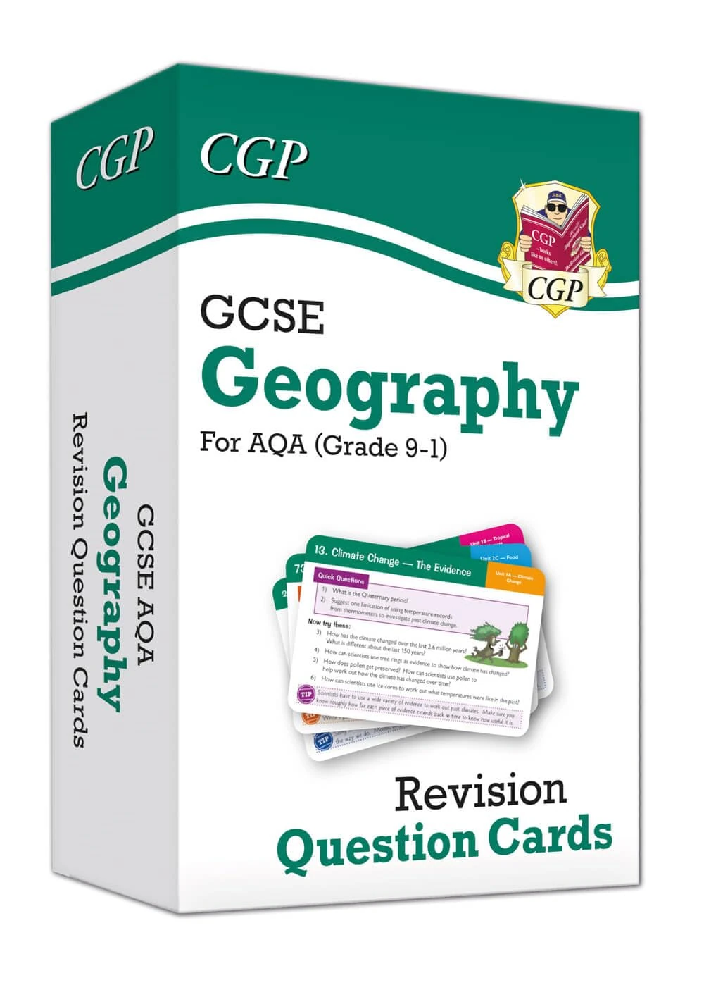 GCSE Geography AQA Revision Question Cards: for the 2026 and 2027 exams (CGP AQA GCSE Geography)