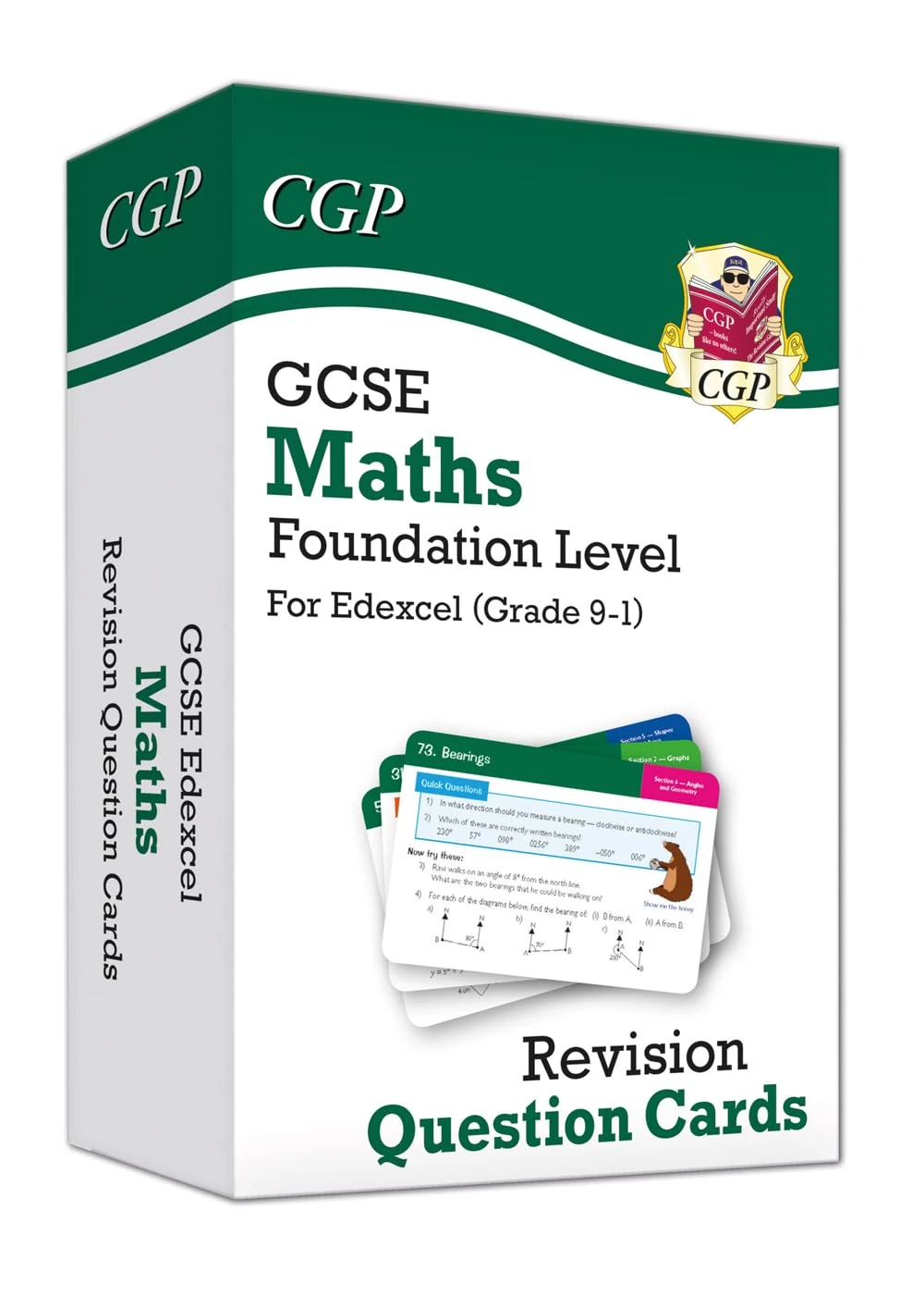 GCSE Maths Edexcel Revision Question Cards - Foundation: for the 2026 and 2027 exams (CGP Edexcel GCSE Maths)