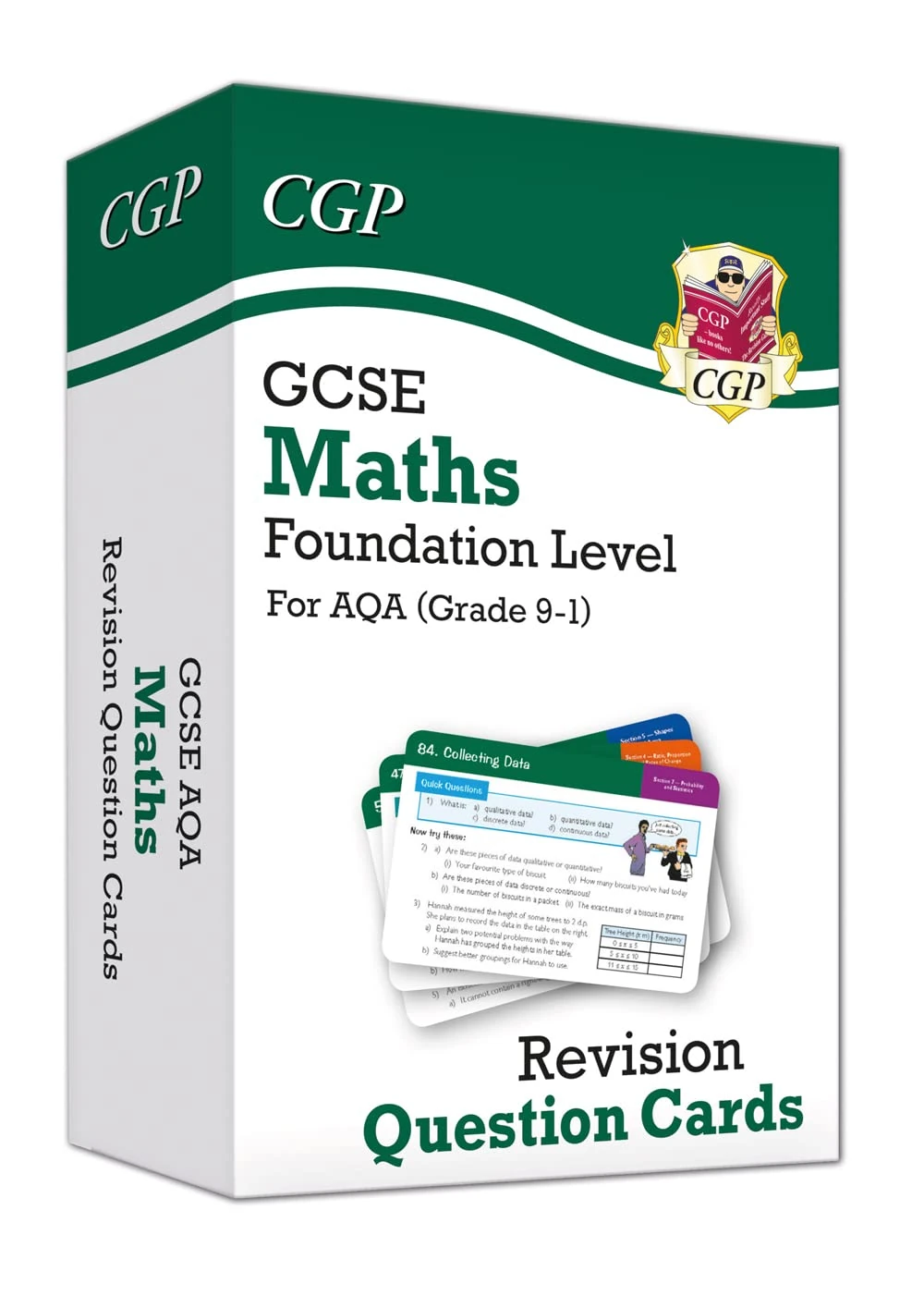 GCSE Maths AQA Revision Question Cards - Foundation: for the 2026 and 2027 exams (CGP AQA GCSE Maths)