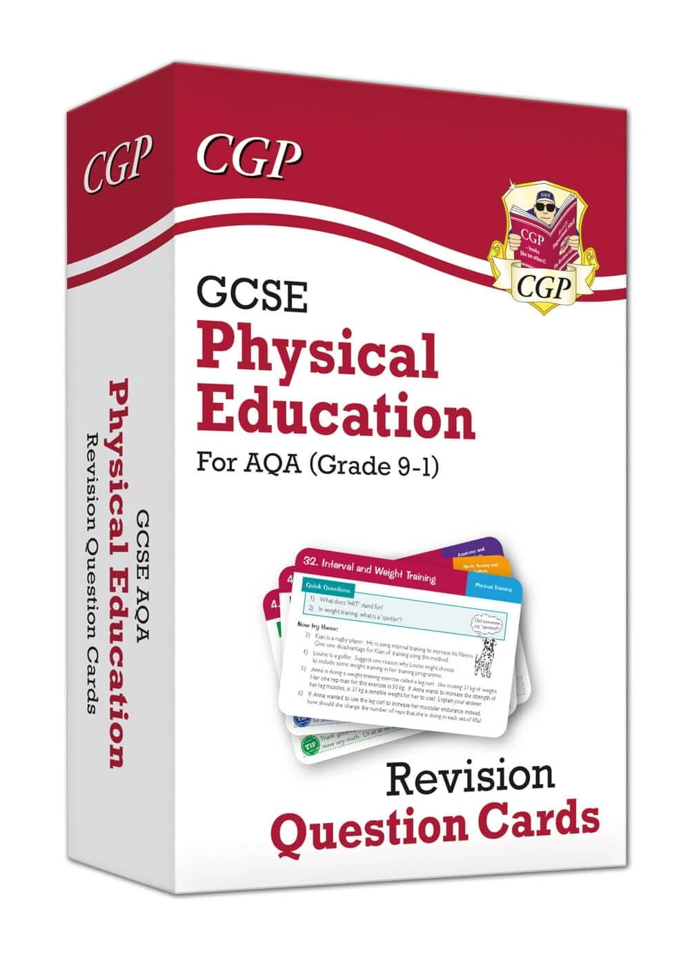 GCSE Physical Education AQA Revision Question Cards: for the 2026 and 2027 exams (CGP AQA GCSE PE)