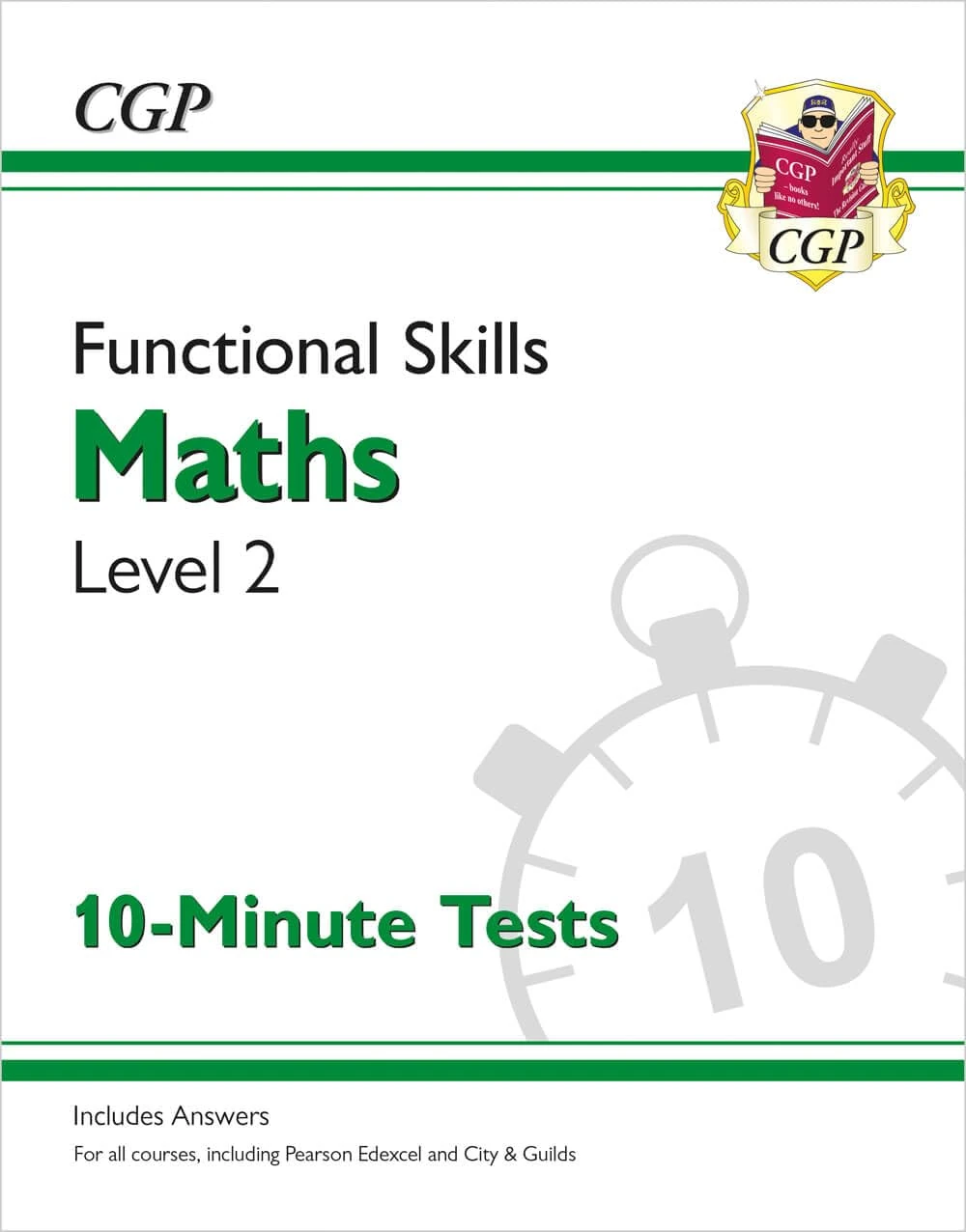 Functional Skills Maths Level 2 - 10 Minute Tests (CGP Functional Skills)