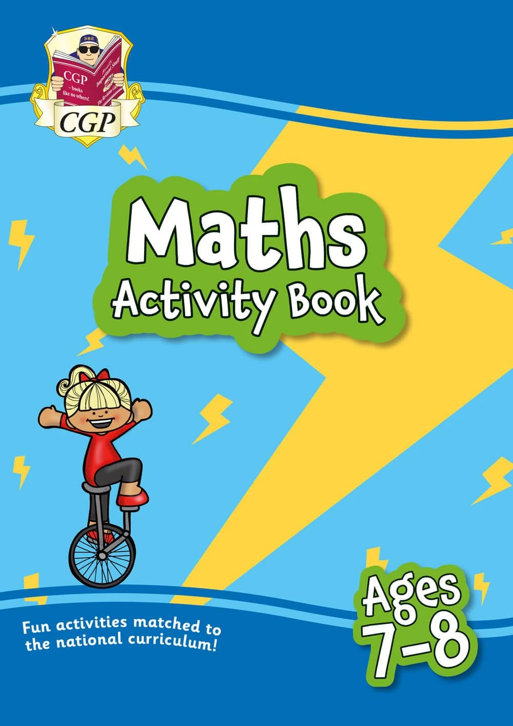 Maths Activity Book for Ages 7-8 (Year 3) (CGP KS2 Activity Books and Cards)