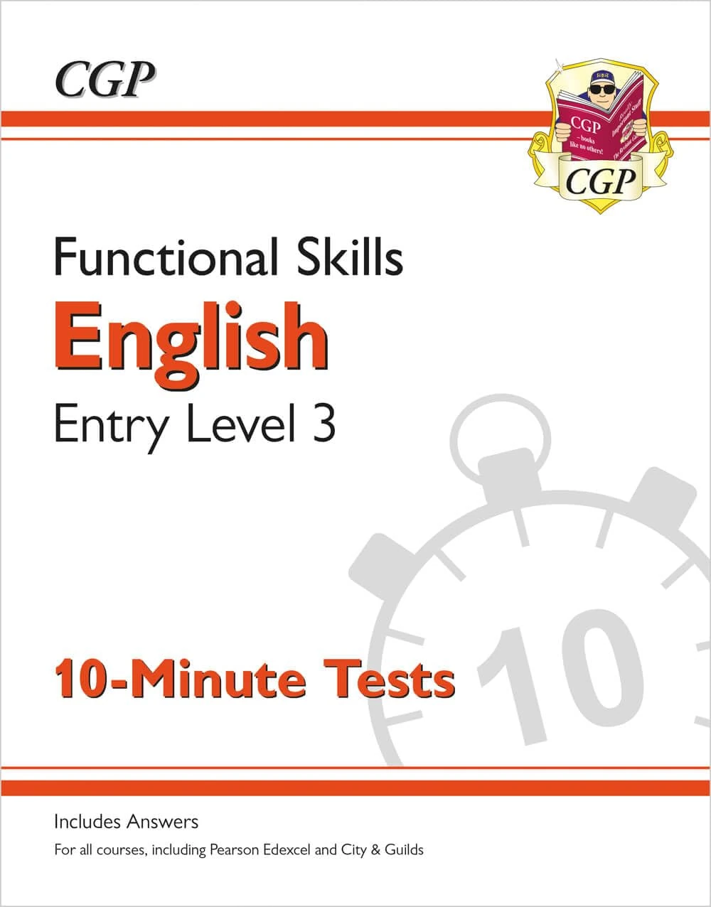 Functional Skills English Entry Level 3 - 10 Minute Tests (CGP Functional Skills)