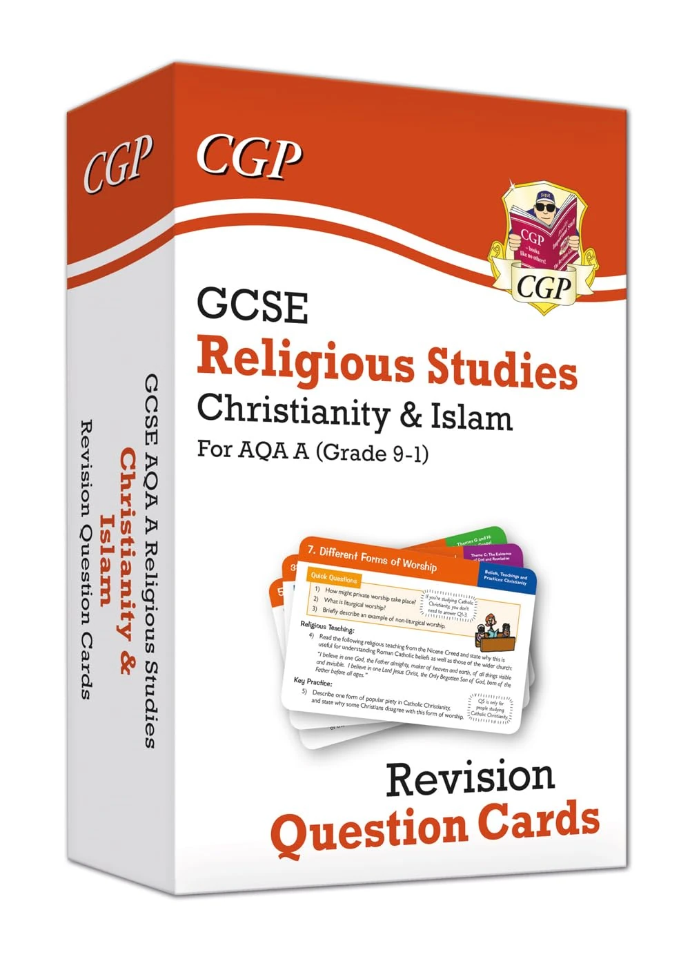 GCSE AQA A Religious Studies: Christianity & Islam Revision Question Cards: for the 2026 and 2027 exams (CGP AQA A GCSE RS)