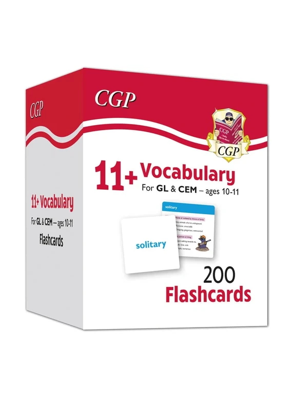 11+ Vocabulary Flashcards for Ages 10-11 - Pack 1: for GL and all other test providers (CGP 11+ Ages 10-11)