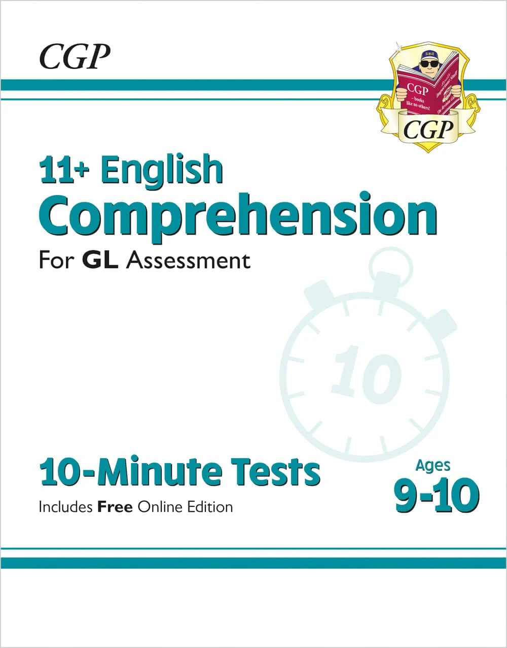 11+ GL 10-Minute Tests: English Comprehension - Ages 9-10 (with Online Edition) (CGP GL 11+ Ages 9-10)