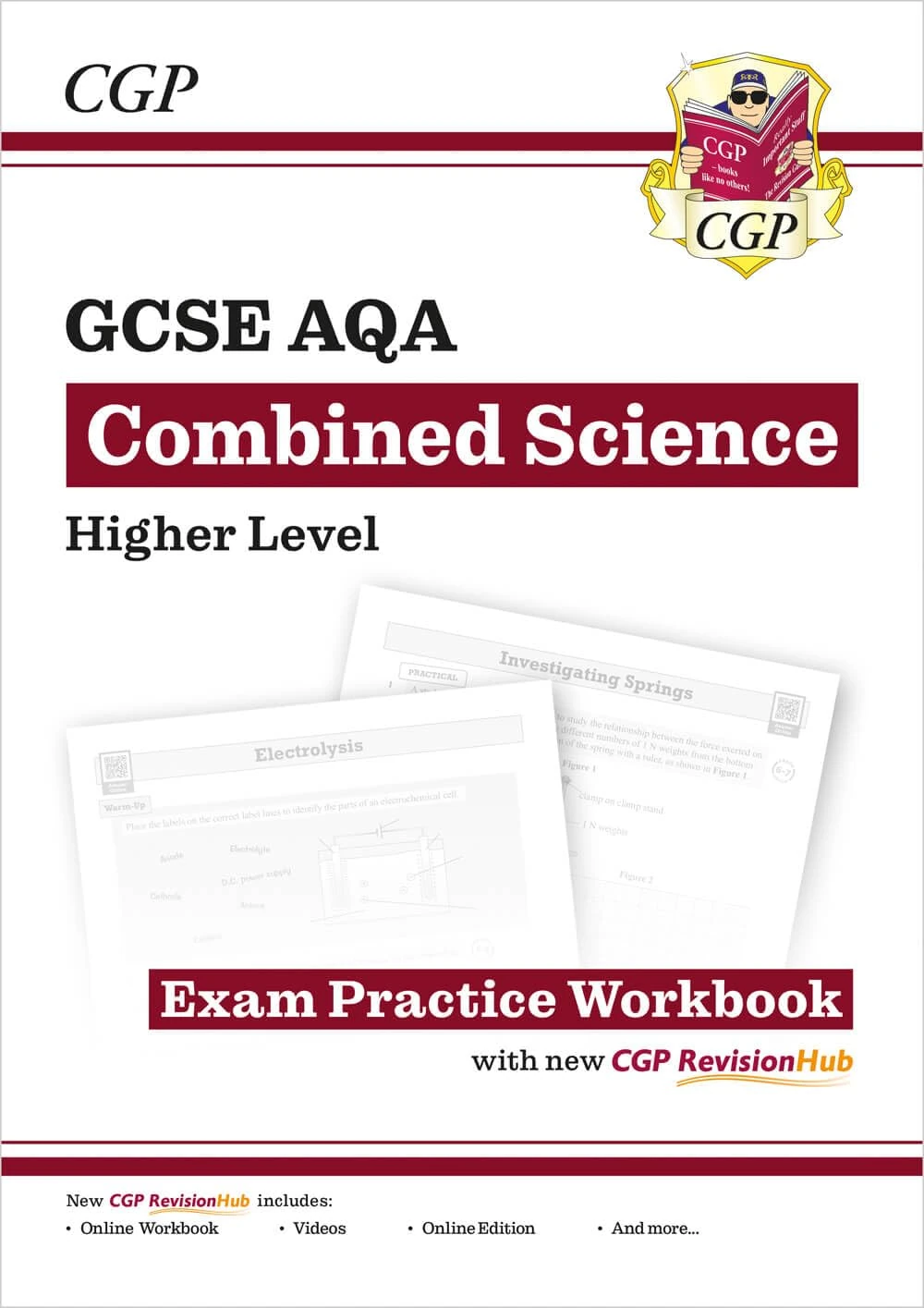 New GCSE Combined Science AQA Higher Exam Practice Workbook with CGP RevisionHub (CGP AQA GCSE Combined Science)