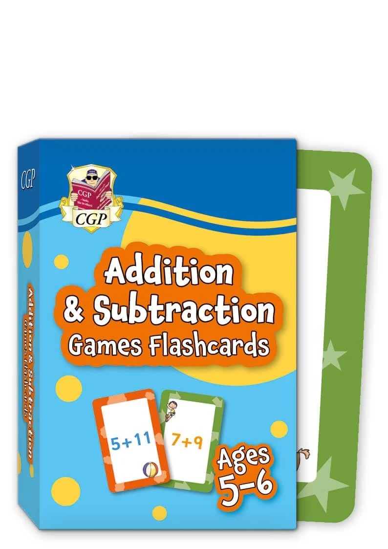 Addition & Subtraction Games Flashcards for Ages 5-6 (Year 1) (CGP KS1 Activity Books and Cards)