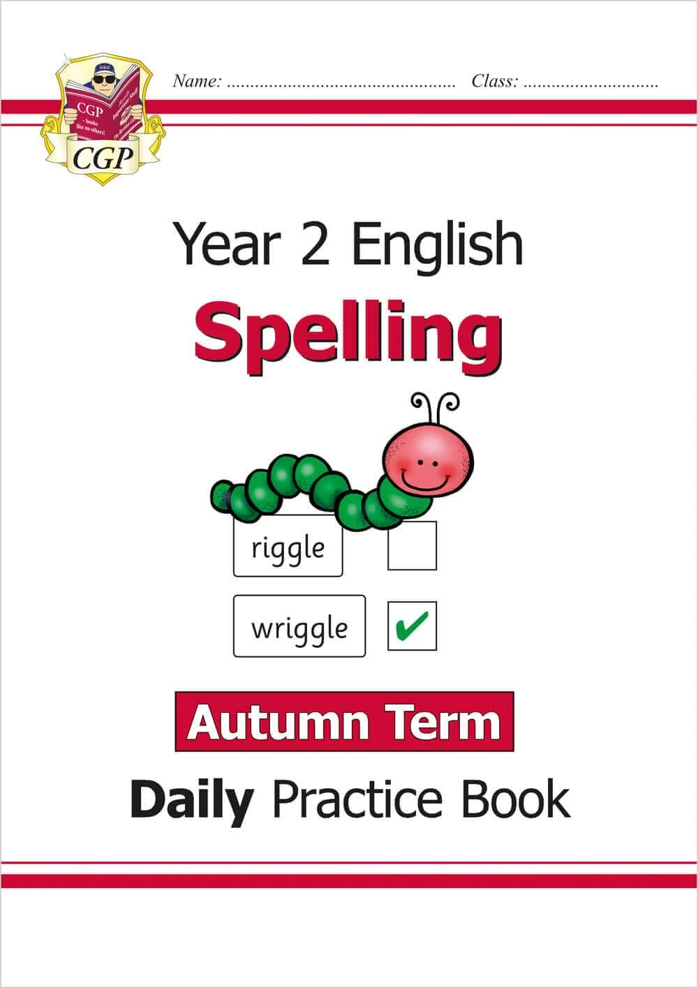 KS1 Spelling Year 2 Daily Practice Book: Autumn Term (CGP Year 2 Daily Workbooks)