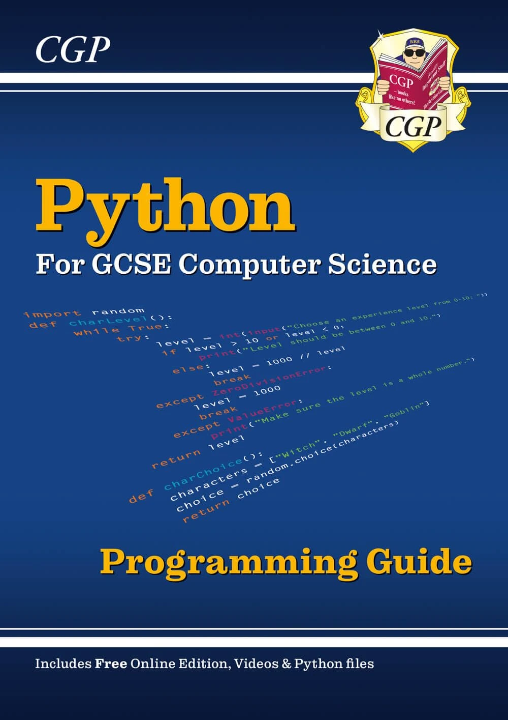 Python Programming Guide for GCSE Computer Science with Online Edition, Python Files & Videos: perfect for the 2026 and 2027 exams (GCSE Python for Computer Science)