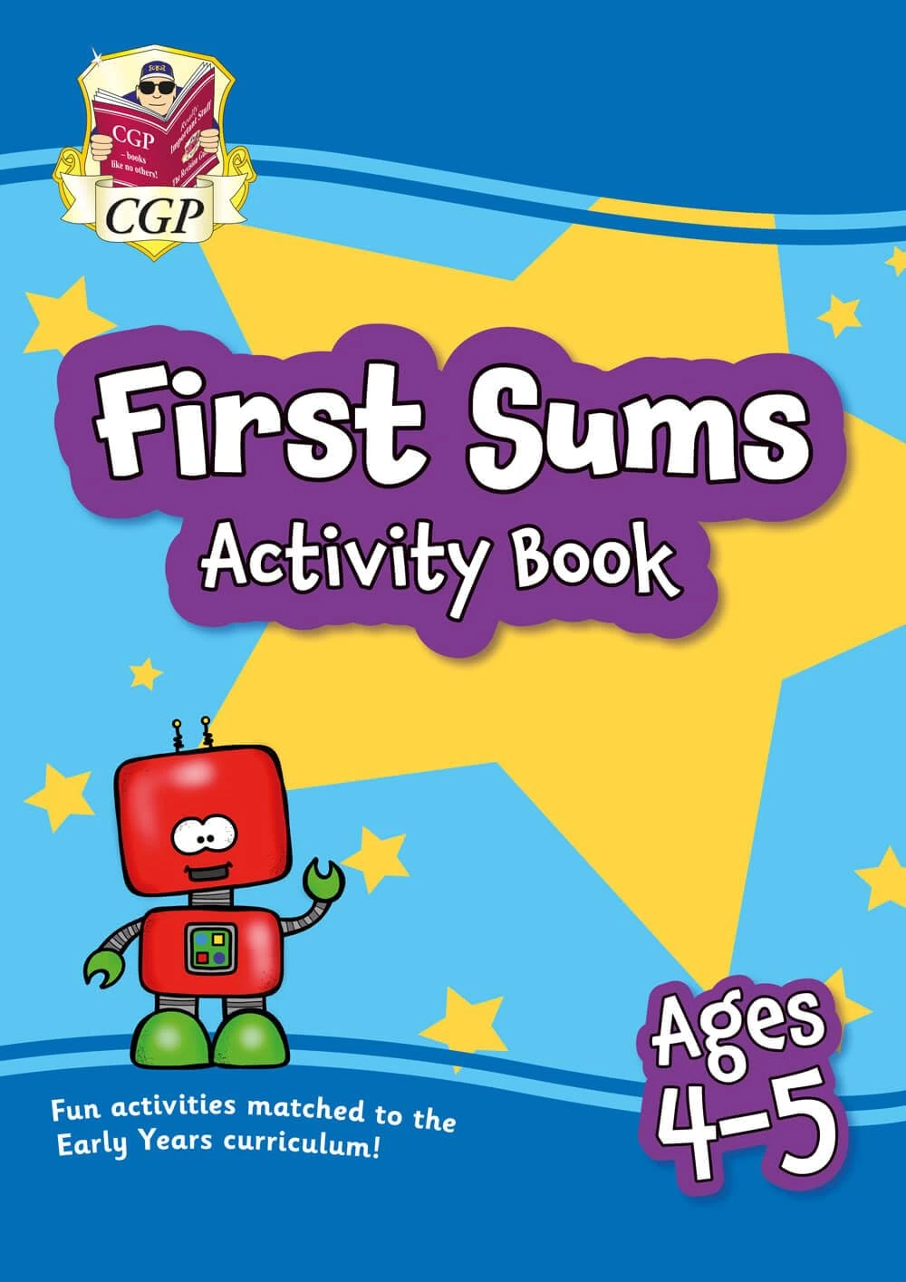 First Sums Activity Book for Ages 4-5 (Reception) (CGP Reception Activity Books and Cards)