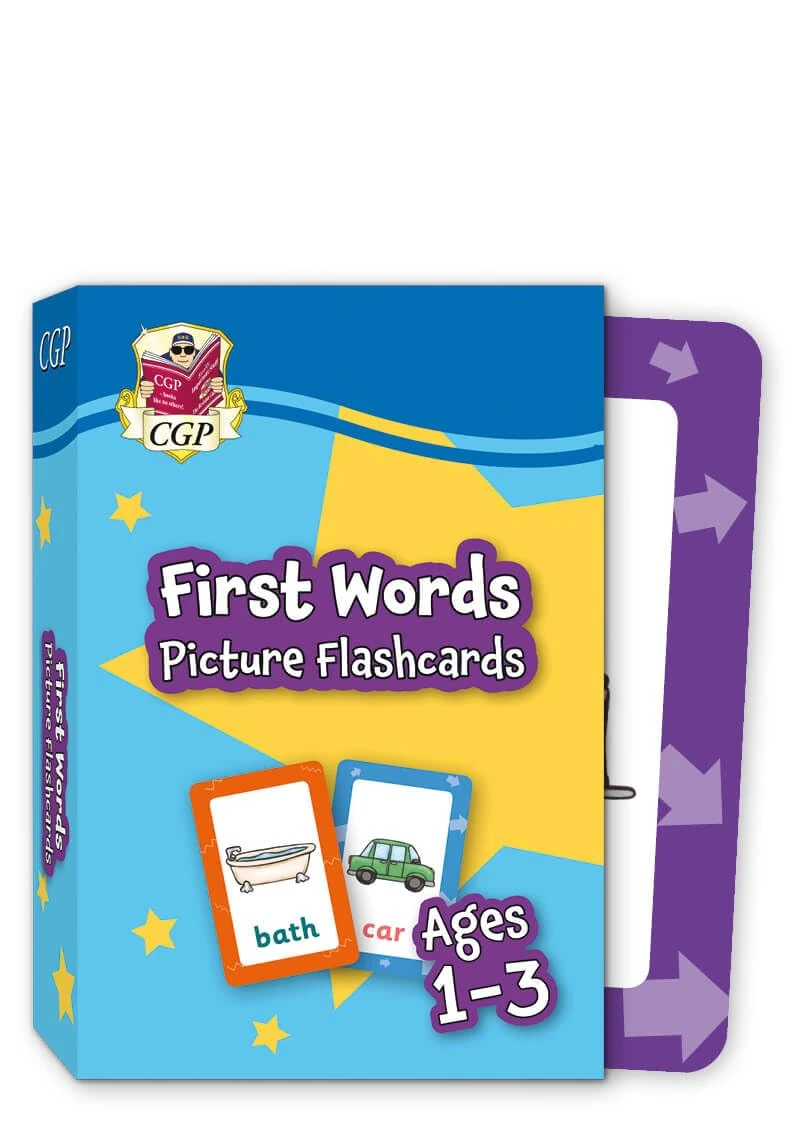 First Words Picture Flashcards for Ages 1-3 (CGP Preschool Activity Books and Cards)