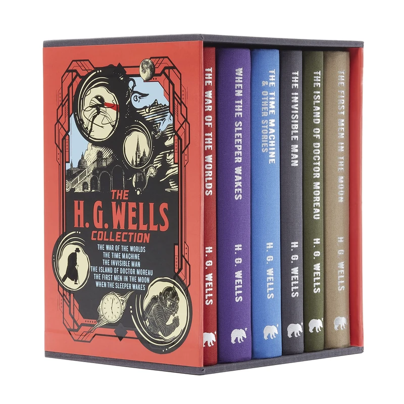 The H. G. Wells Collection: Deluxe 6-Book Hardback Boxed Set (Arcturus Collector's Classics, 8)