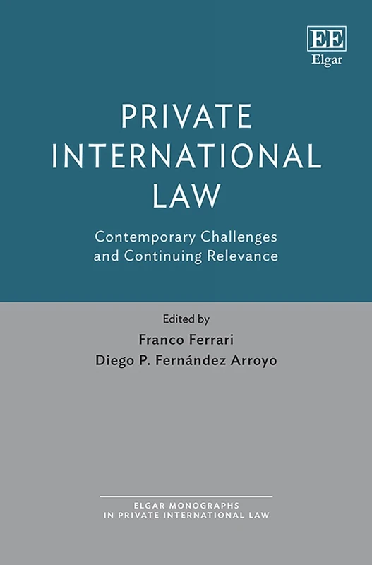 Private International Law - Edward Elgar Publishing Book