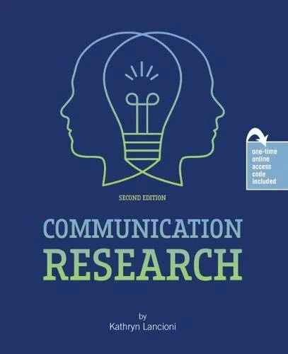 Communications Research - Kendall Hunt Publishing Company