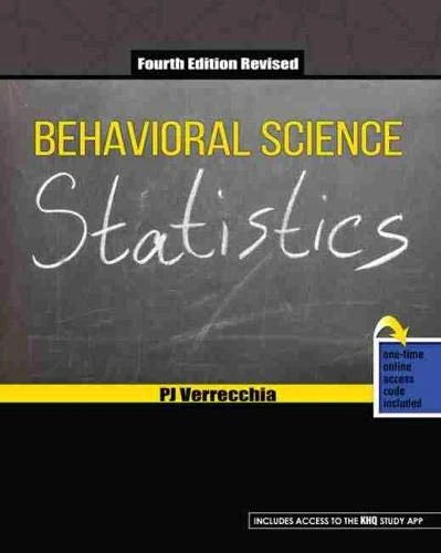 Behavioral Science Statistics